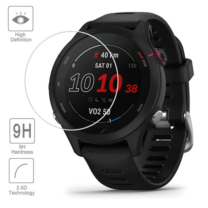 2-Pack Tempered Glass Screen Protector for Garmin Forerunner 255/255S/955