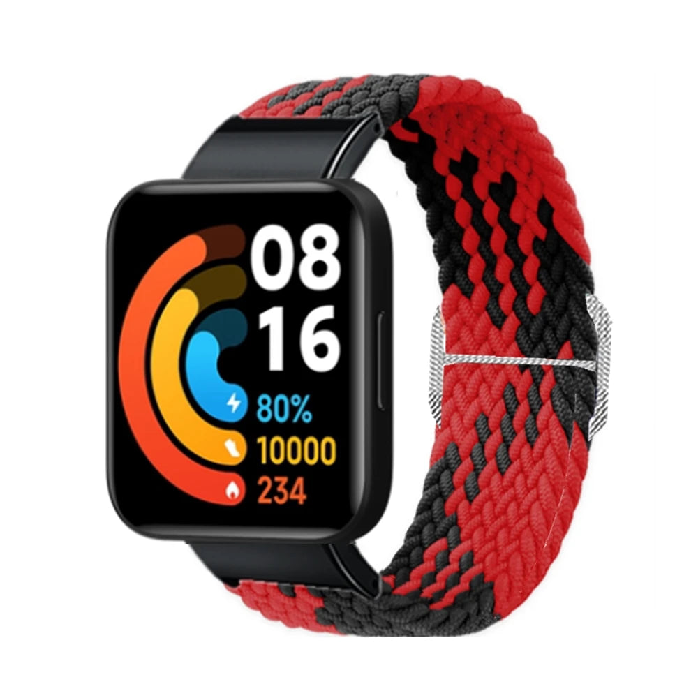 Elastic Braided Nylon Strap for Redmi Watch 2 Lite