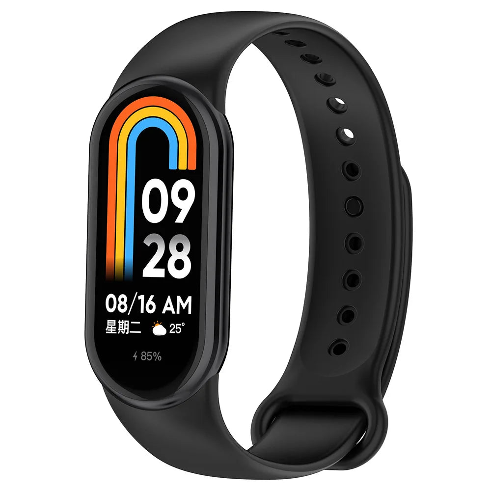 Silicone Wrist Strap for Xiaomi Mi Band 8-10