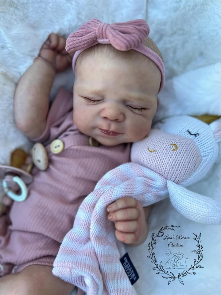 19″ Pascale Realistic Reborn Baby Doll – Soft Body Lifelike Newborn