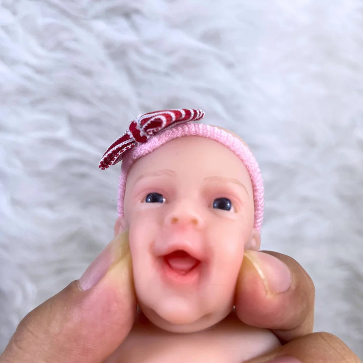 6" Mini Sebastian Full‑Silicone Reborn Baby Doll
