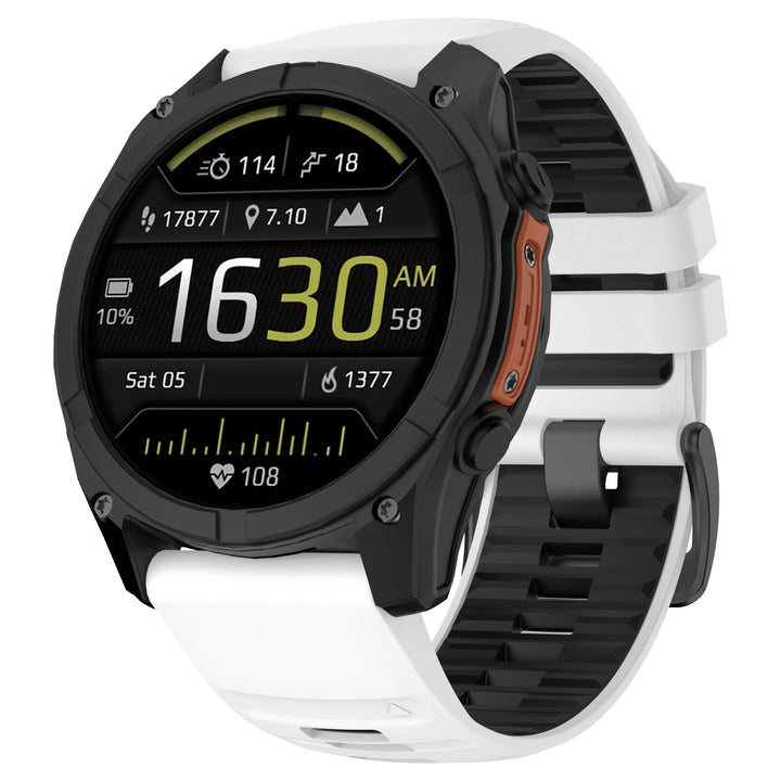 QuickFit Silicone Watch Strap 22/26mm for Garmin Fenix, Epix Pro Gen 2 & Enduro Series
