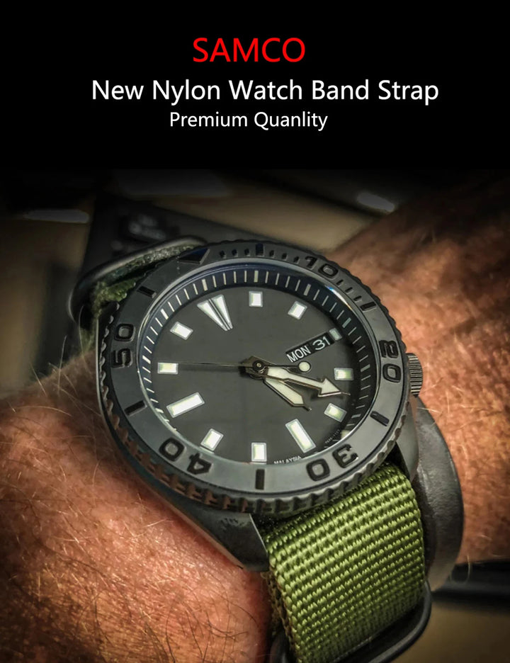 Military Watch Strap 20–22mm