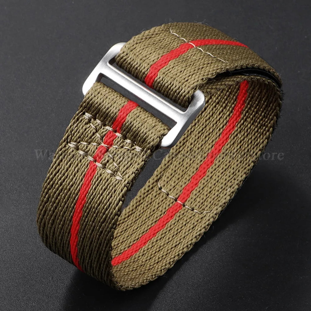 Nylon Canvas Watch Strap – 20/22mm, Tudor & Seiko, Military Style