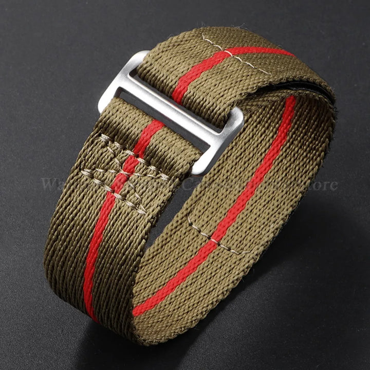 Nylon Canvas Watch Strap – 20/22mm, Tudor & Seiko, Military Style