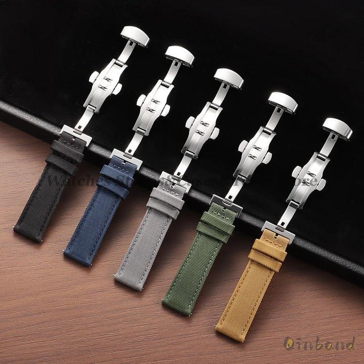 Quick Release Sailcloth Strap (20–22mm) – Military Sport