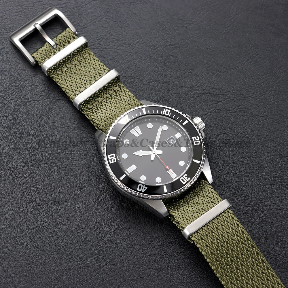Nylon Military Watch Strap (18–22mm) – Unisex