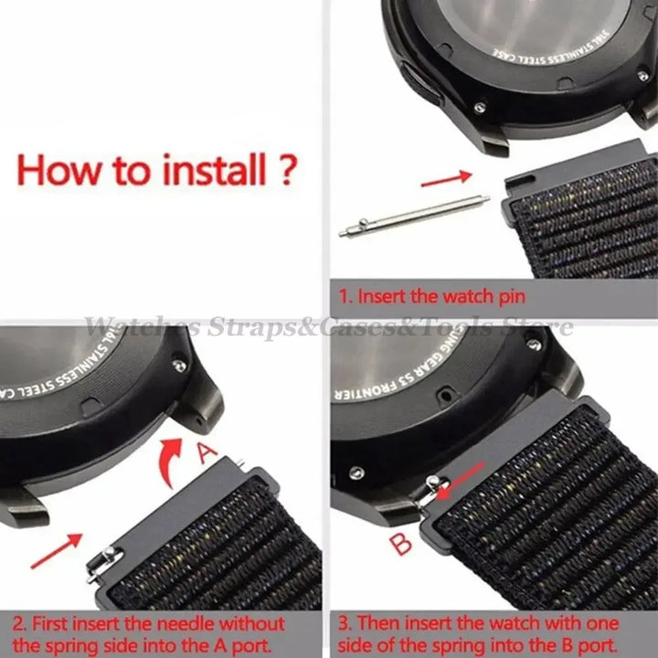 Metal Watch Strap Adapters 18–22mm Quick Release Connectors