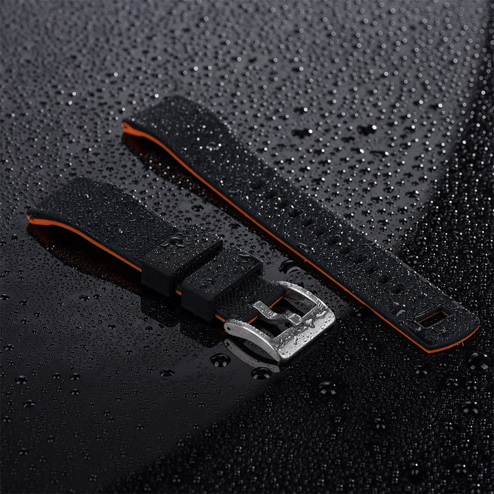 JUELONG Premium Silicone Watch Band 20mm Quick Release Rubber Strap Waterproof Men Women Replacement Watchband