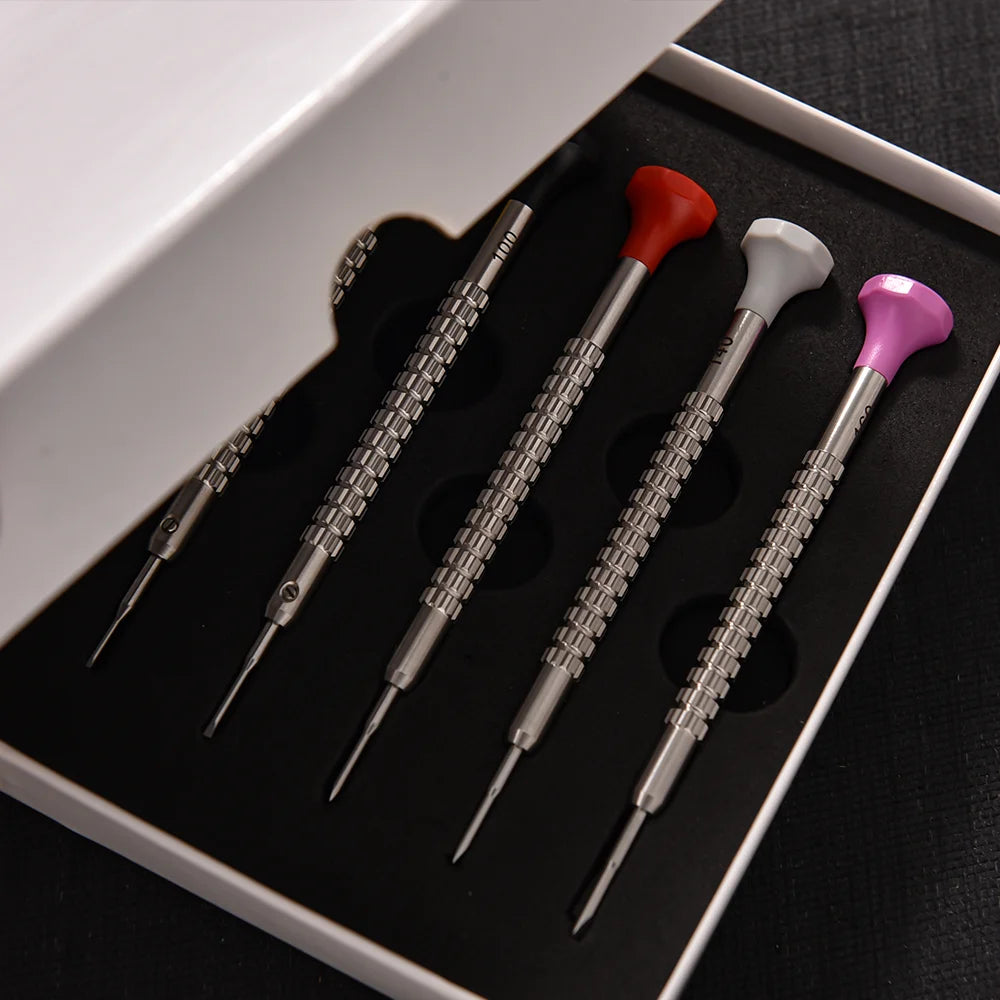 Precision Watch Repair Screwdriver Set 0.8–1.6mm Mini Slotted