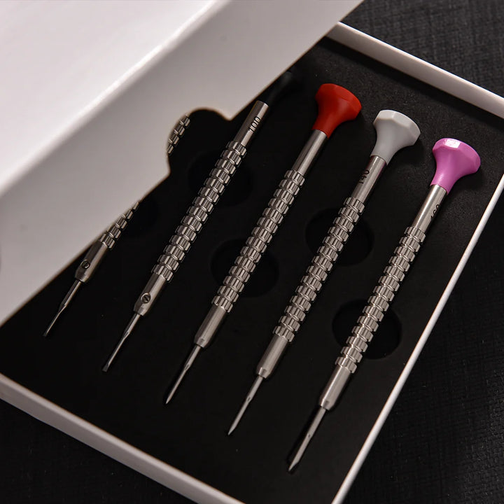 Precision Watch Repair Screwdriver Set 0.8–1.6mm Mini Slotted