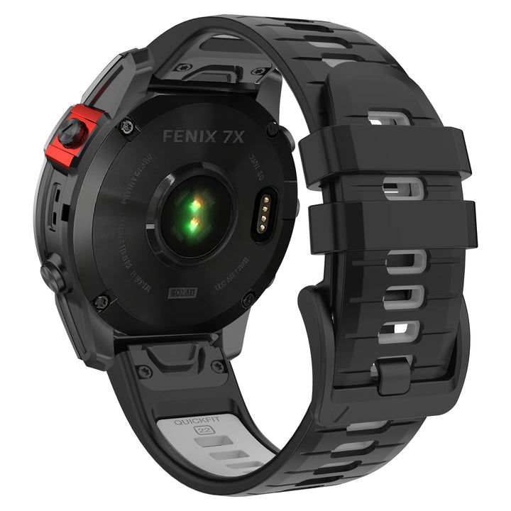 QuickFit Silicone Strap for Garmin Fenix, Epix & Enduro (22-26mm)