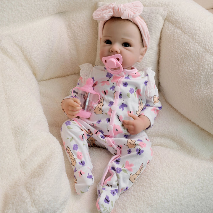 NPK 18″ Bettie Full‑Body Lifelike Reborn Baby Doll