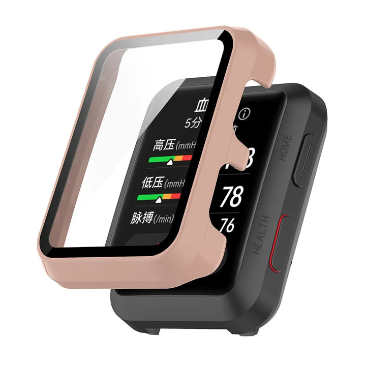PC & Tempered Glass Protective Case for Huawei Watch D