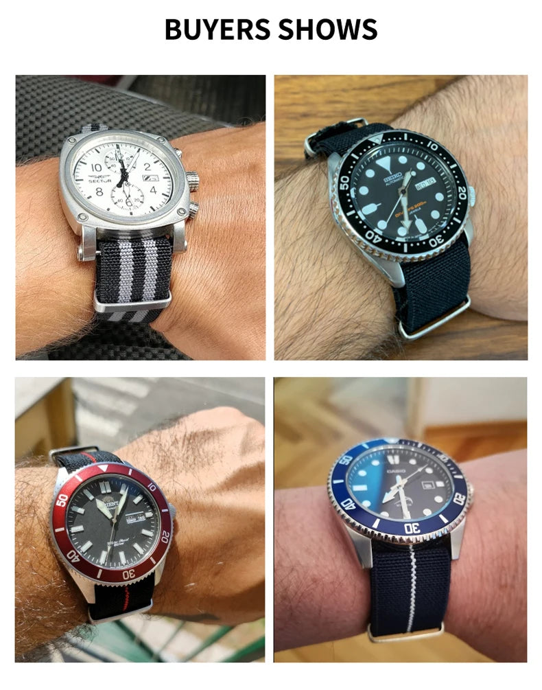 NATO Nylon Strap 20/22mm (French Army)