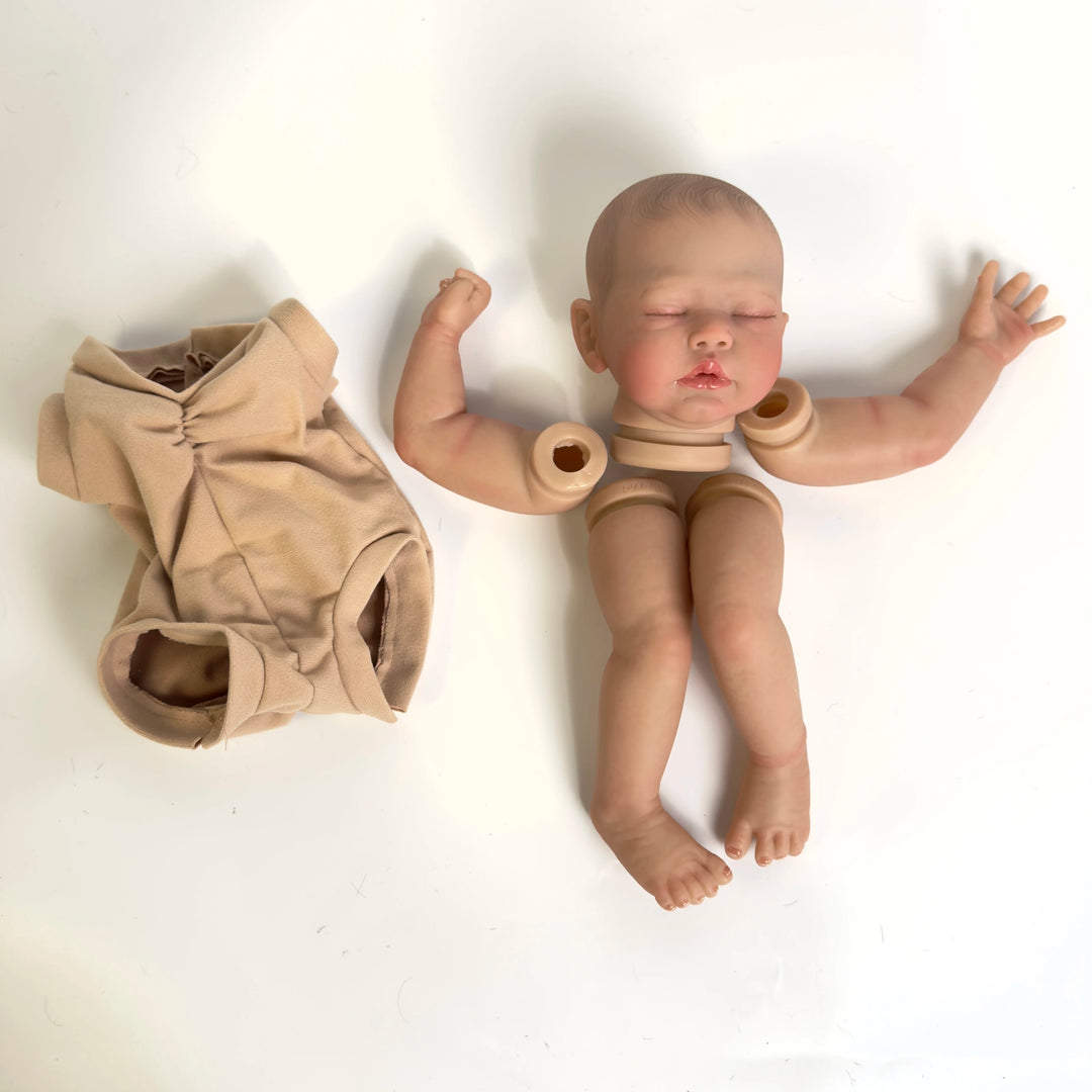 16″ Zori Reborn Doll Kit – Lifelike Newborn DIY Painted Parts