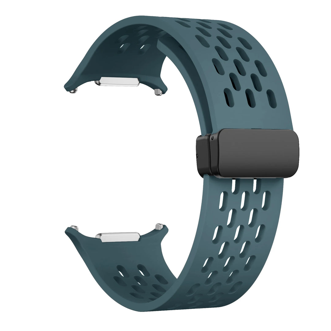 Breathable Silicone Magnetic Strap for Samsung Galaxy Watch Ultra 47mm
