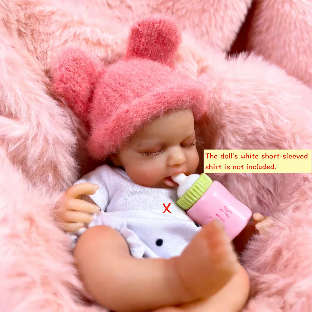 6" Mini Silicone Loulou Reborn Baby Doll