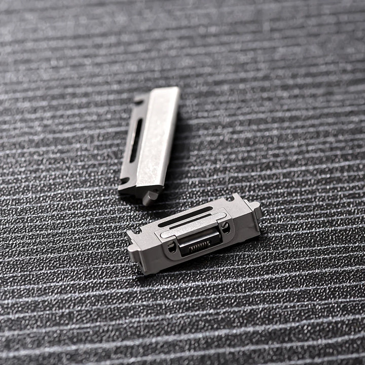 NATOBEL High Quality Quick Release Watch Strap Inserts For Cartier Santos Quick Switch Watch Leather Band