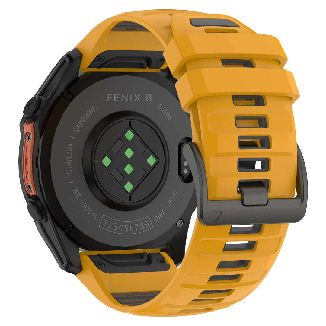QuickFit Silicone Watch Strap 22/26mm for Garmin Fenix, Epix Pro Gen 2 & Enduro Series