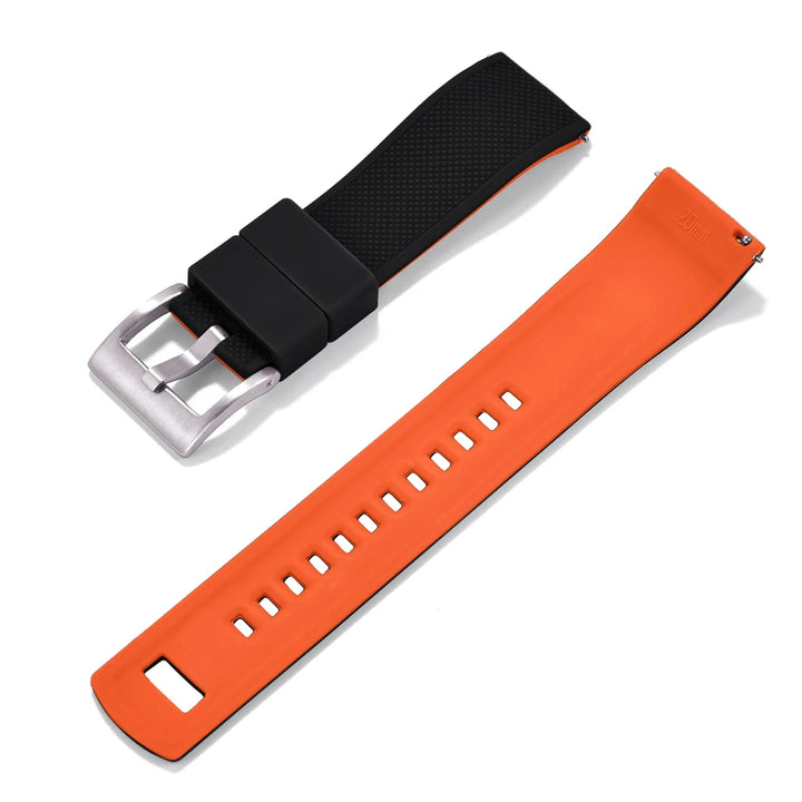 JUELONG Premium Silicone Watch Band 20mm Quick Release Rubber Strap Waterproof Men Women Replacement Watchband