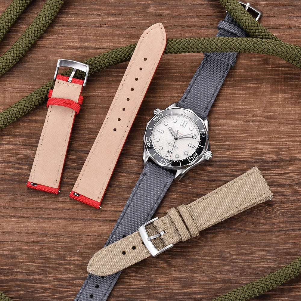 Canvas Sailcloth Hybrid Strap