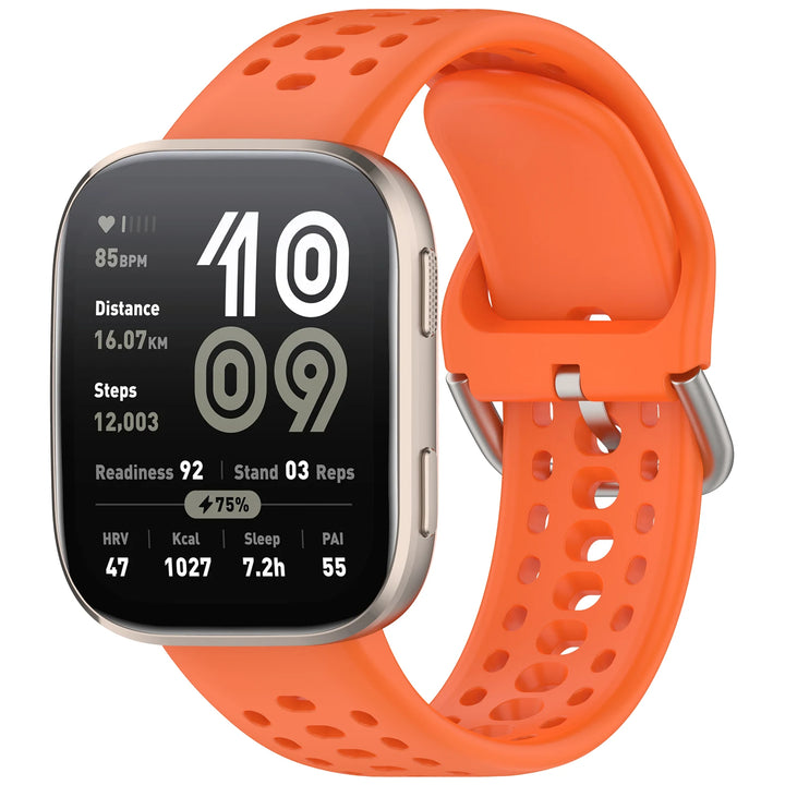 Silicone Strap with Protective Case for Amazfit Bip 6