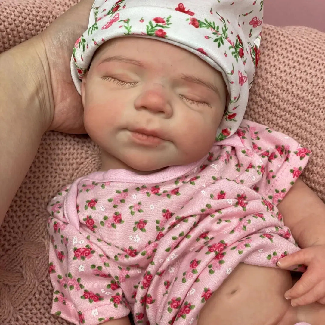 Pascale 18″ Full‑Body Unpainted Silicone Reborn Doll