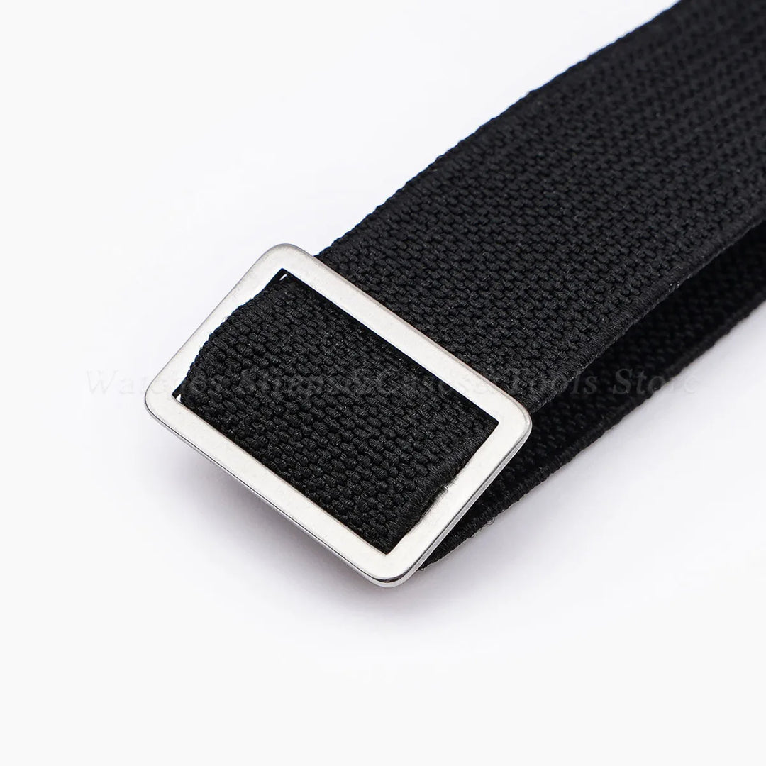 18mm 20mm 22mm Parachute Elastic Nylon Watch Strap for Omega Men Outdoors Sport Army Military Wrist Strap Bracelet Accessories