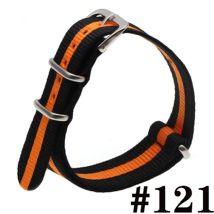 Waterproof Nylon Watch Strap (16-22mm)
