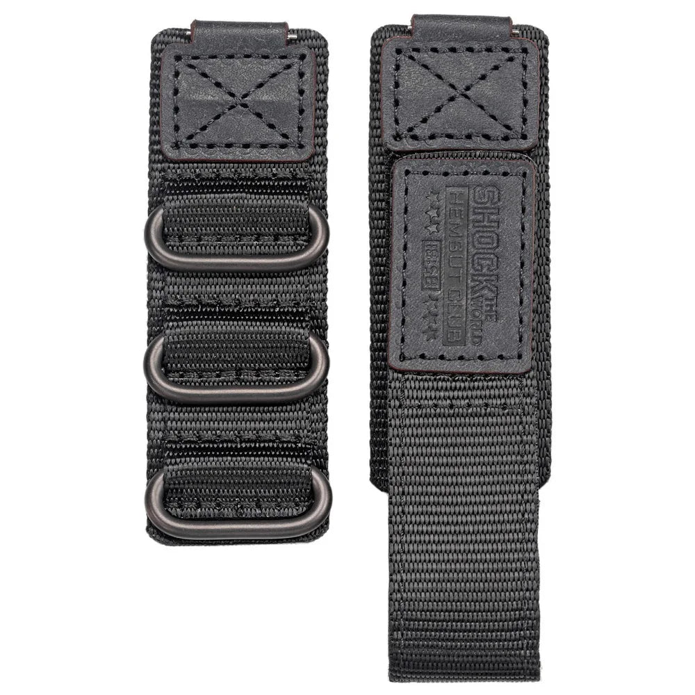HEMSUT For Casio Watch Band Nylon Leather 18mm Sports Replace Straps Compotible With Gshock AE1200 /1300/W-218H