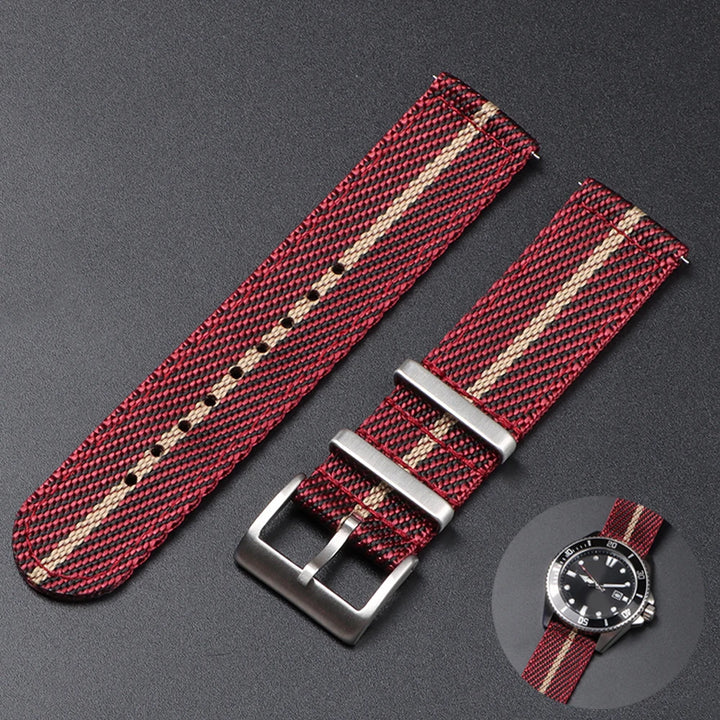 20/22mm Nylon NATO Watch Strap for Tudor, Omega, Seiko