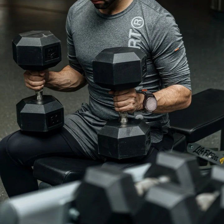 HEMSUT For Garmin Leather Watch Band Quickfit 20 22 26mm Retro Wrist Strap Compatible with Fenix/ Marq/EPIX /Instinct /Tactix