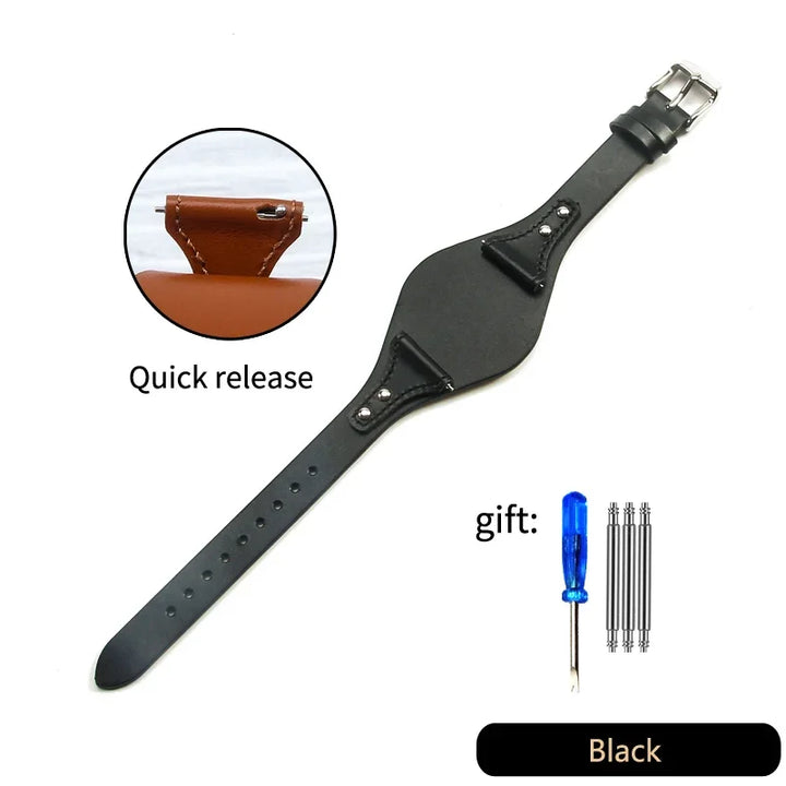 Genuine Leather 18mm Watch Strap for Fossil Women – ES4114/ES4113/ES3625/ES3616
