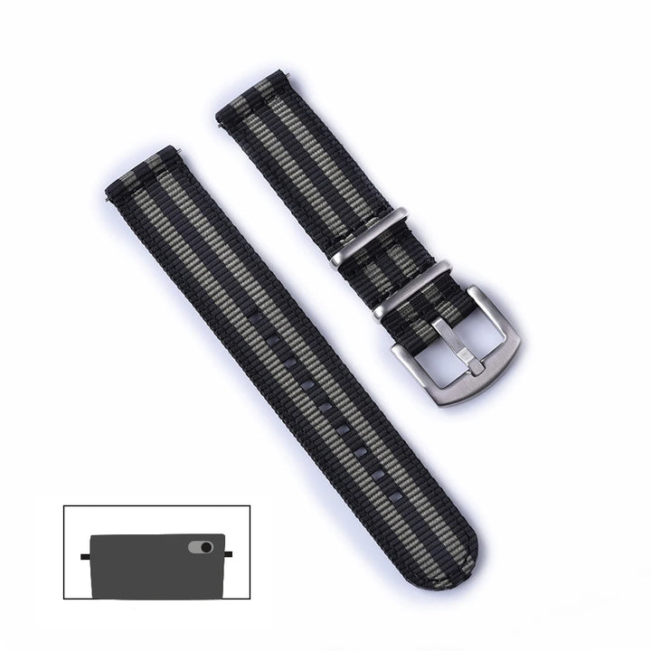 NATOBELT Nylon Sailcloth Strap 18mm 20mm 22mm Spring Military Quick Release Watchband For Watch Accessories Replacement Bracelet