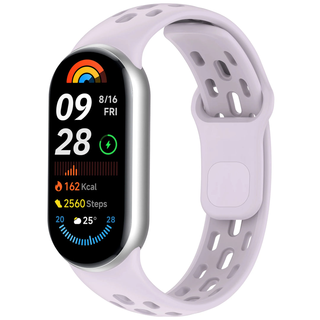 Silicone Strap for Xiaomi Mi Band 10/9/8 NFC – Sport Wristband