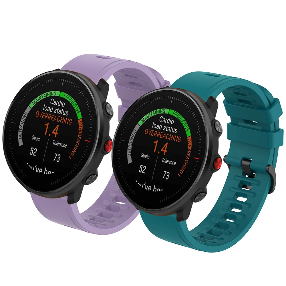 Silicone Watch Strap – 20/22mm for Polar Ignite 2, Vantage & Unite