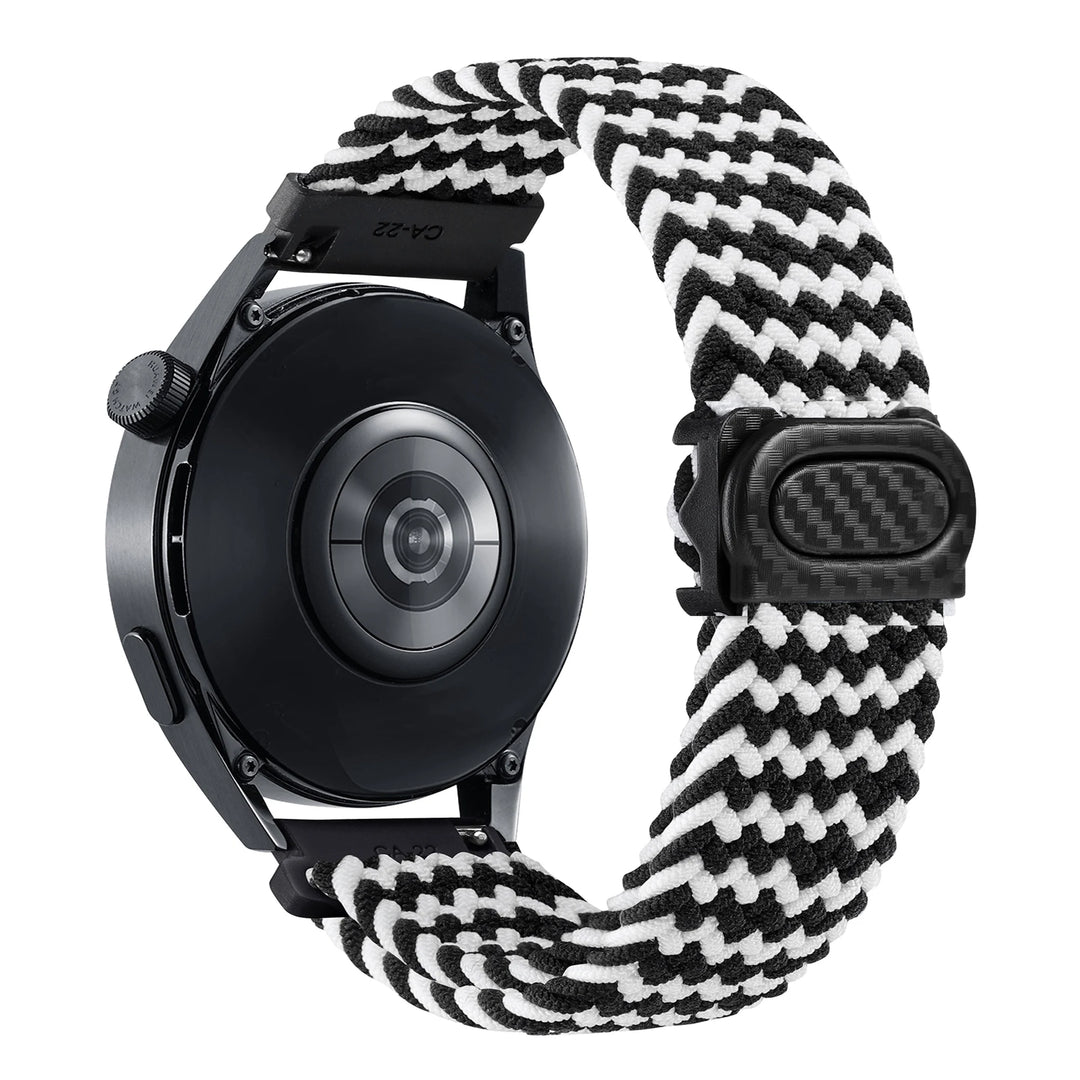 Nylon Braided Loop Watch Strap 20-22mm for Samsung Galaxy Watch & Huawei GT Series