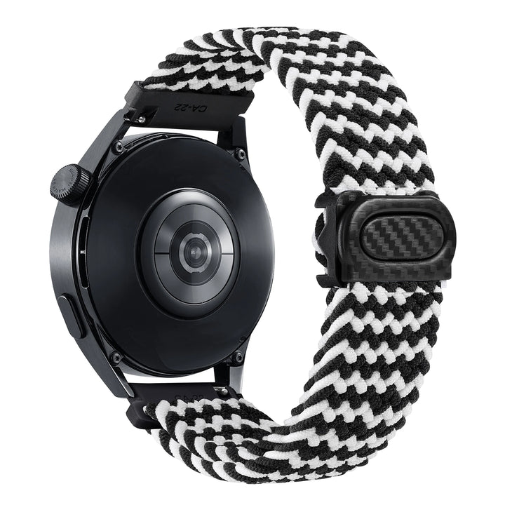 Nylon Braided Loop Watch Strap 20-22mm for Samsung Galaxy Watch & Huawei GT Series