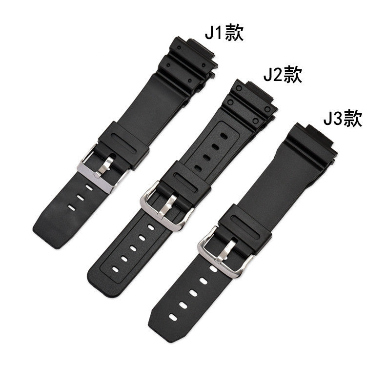 TPU Rubber Watch Strap 16–26mm for Casio G-Shock 9052/5600/6900 Series