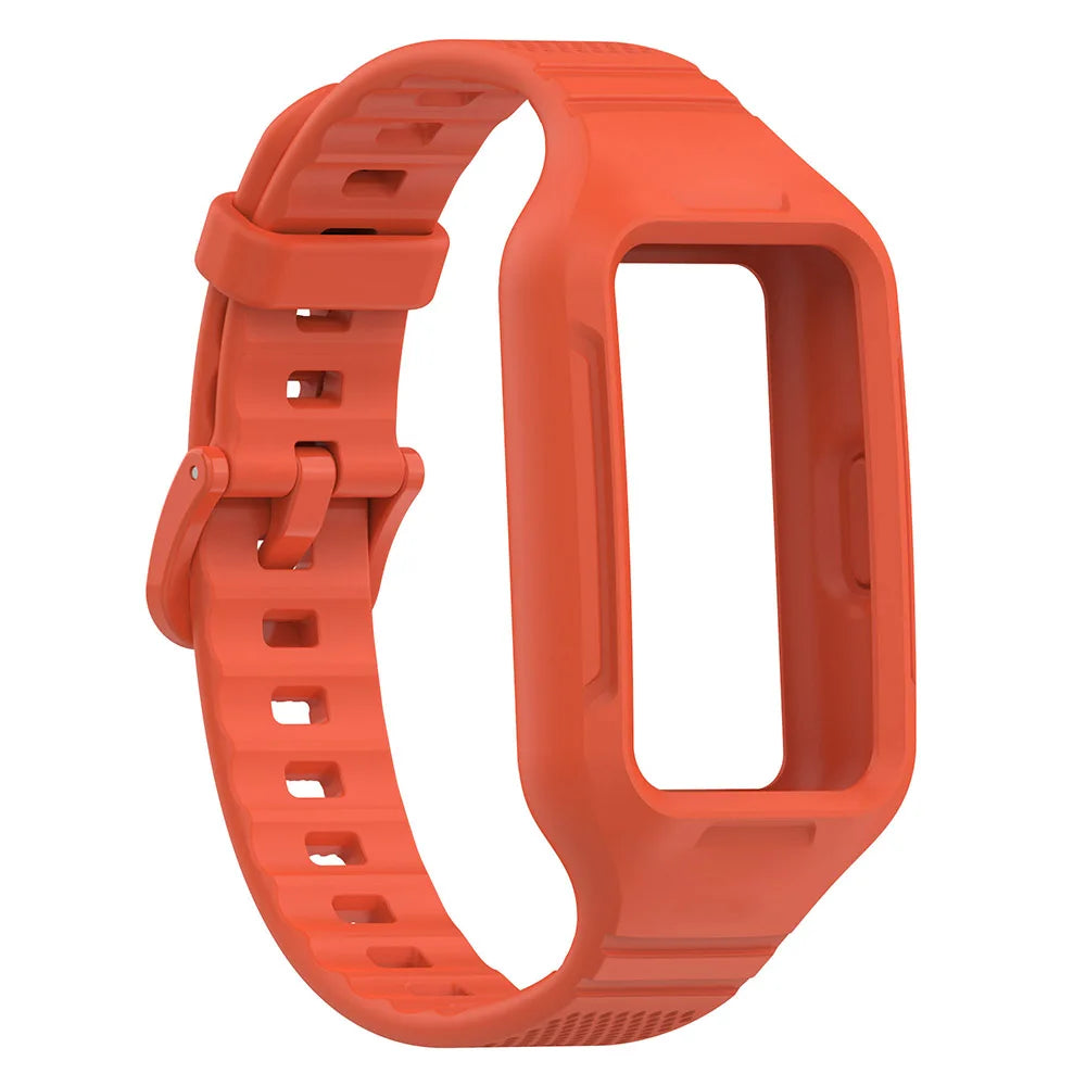 Integrated Silicone Strap & Case for Huawei Band 6-9 & Honor Band 6-7