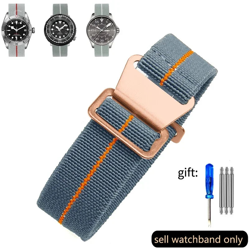 French Army Nylon Watch Band 18–22mm