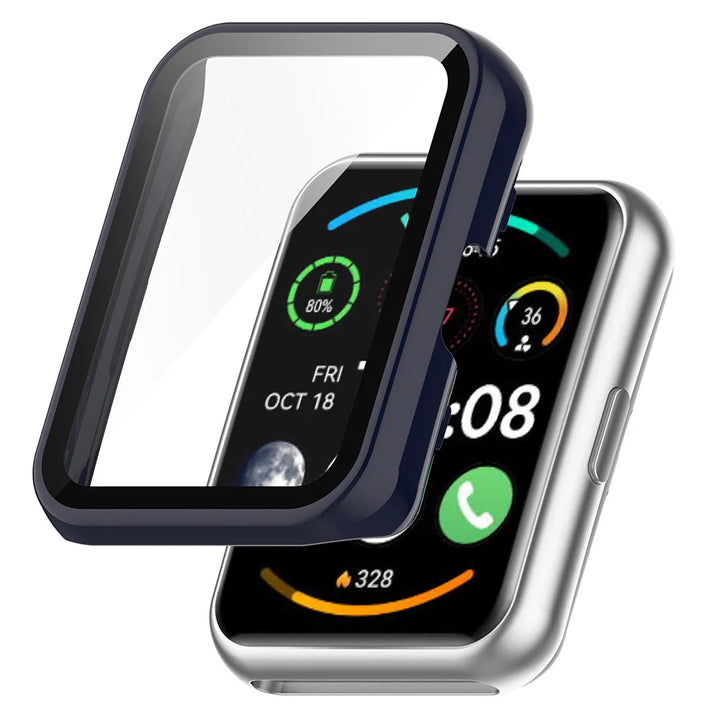 PC + Tempered Glass Protective Case for Huawei Watch Fit 2