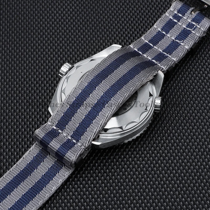 Nylon Watch Strap for Omega 007 for Seamaster 300 Canvas Watchband 18mm 20mm 22mm 24mm for Seiko Men Sport Bracelet Wrist Band