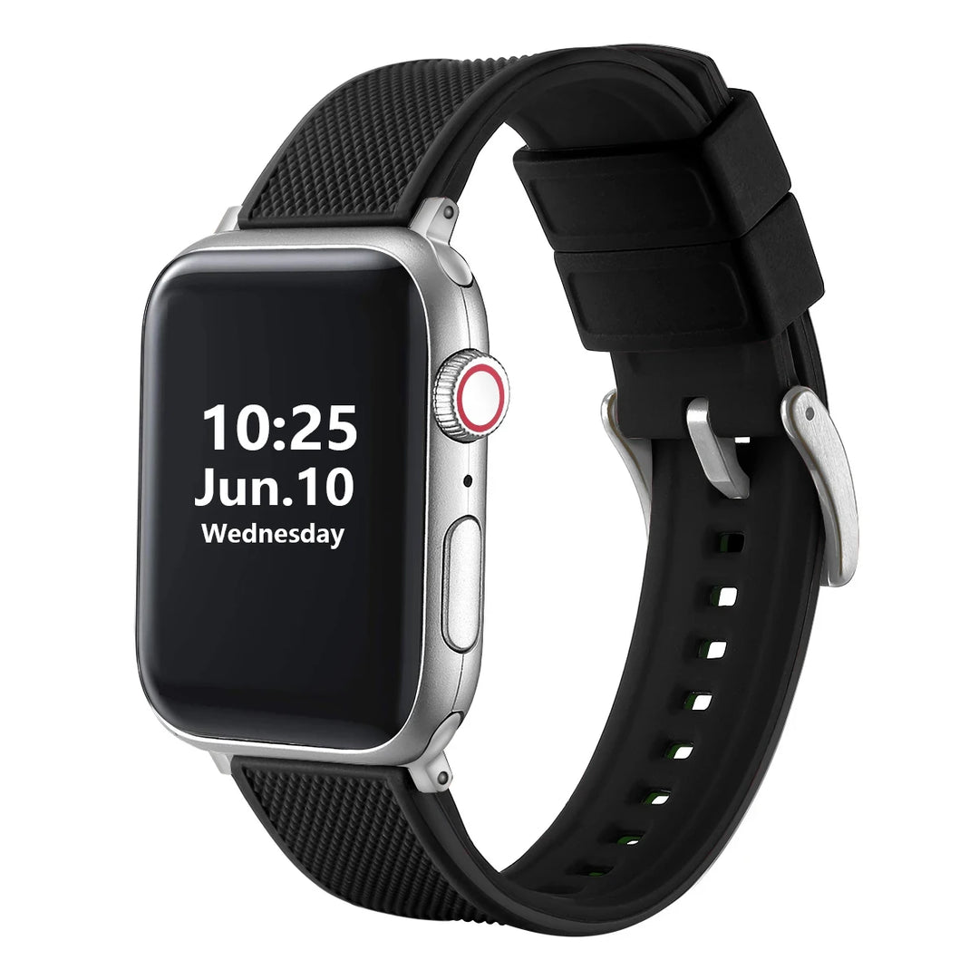 New Silicone Rubber Apple Watch Band 38–45mm