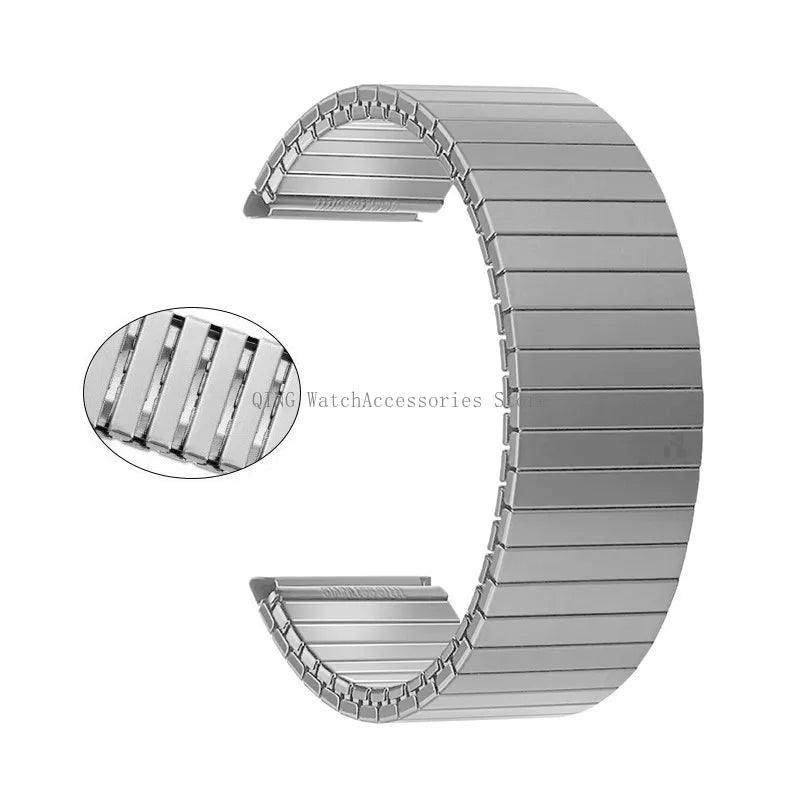 Quick Fit Stainless Steel Elastic Watch Band 40–47mm for Samsung Galaxy