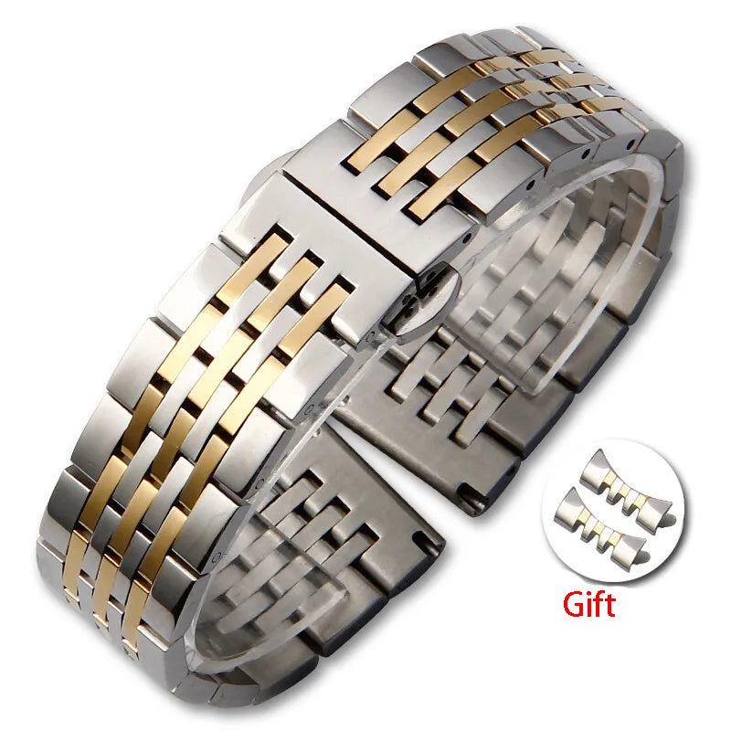 Stainless Steel Wacth Strap for Tissot for Citizen for Longines for Seiko Watch Band 12/14/16/18/19/20/22/24mm Wristband