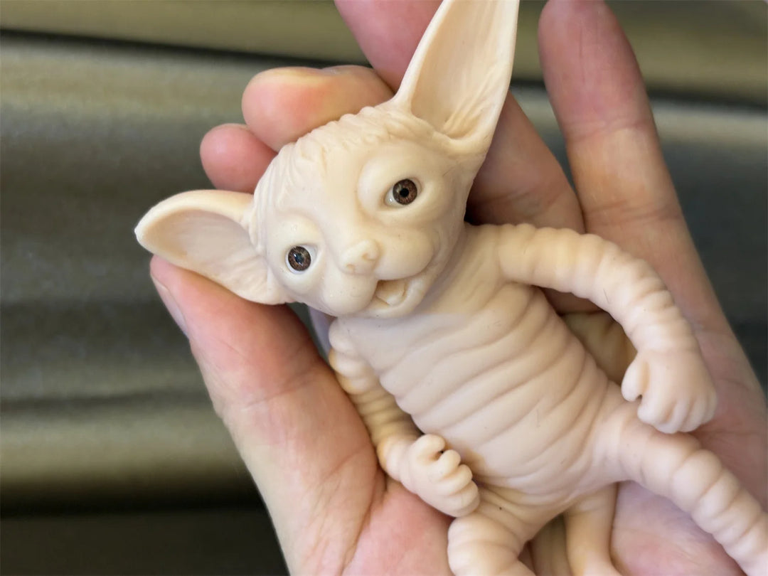 10–11 cm Mini Silicone Tiger Reborn Doll