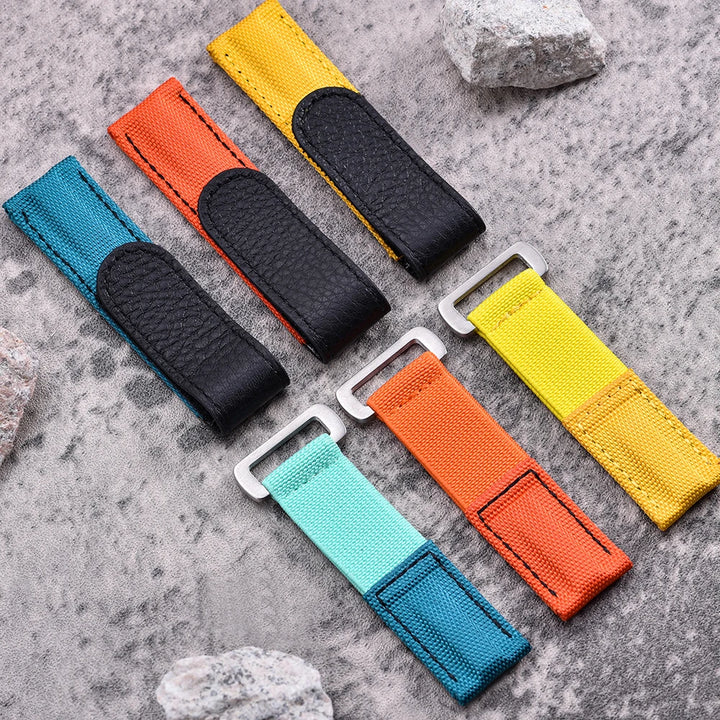 20mm Nylon Hook & Loop Sailcloth Watch Strap – Universal