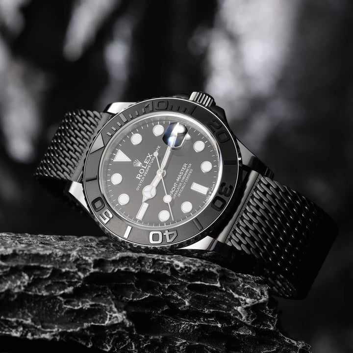 Luxury 316L Stainless Steel Brushed Watch Band, Milanese Mesh Watch Strap, For Rolex IWC OMEGA Watch Accessories